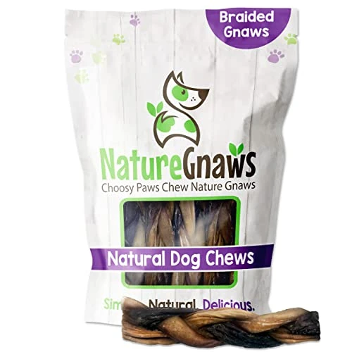 Nature Gnaws Braided Gnaws For Dogs - Premium Natural Beef Dog Chew Treats - Combo Of Bully Sticks, Gullet Jerky And Tripe Twists - Rawhide Free 1 Nature Gnaws Braided Gnaws For Dogs - Premium Natural Beef Dog Chew Treats - Combo Of Bully Sticks, Gullet Jerky And Tripe Twists - Rawhide Free