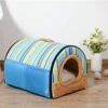 SENERY Winter Pet House Kennel Nest With Mat Foldable Bed For Small Medium Dogs Puppy Sleeping Bag