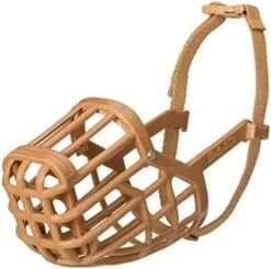 Safe BASKERVILLE ANTI SCAVENGE MUZZLE, Size 6, Dog Can Pant And Drink, Prevents Biting And Food Waste Scavenging, Ideal For Longer Nosed Dogs, Breathable Dog Training Muzzle For Medium Dogs -Zoomie Shop 41jlL60uQfL. AC