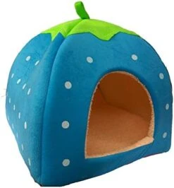 JENPECH Pet Cashmere Strawberry Tent - Cute Point Print Outdoor Indoor Travelling Dogs Cats House - Lovely Strawberry Dog Puppy Cats Indoor Foldable Soft Warm Bed Pet House Kennel Tent 13 JENPECH Pet Cashmere Strawberry Tent - Cute Point Print Outdoor Indoor Travelling Dogs Cats House - Lovely Strawberry Dog Puppy Cats Indoor Foldable Soft Warm Bed Pet House Kennel Tent -Zoomie Shop 41jwjWdUgL. AC