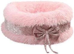 Watonic Dog Bed Cat Bed Comfortable Plush Kennel Dogs Pet Litter Deep Sleep Cat Litter Sleeping Bed Bow Lace Noble Elegant Wedding (Gray,15.76inch) 11 Watonic Dog Bed Cat Bed Comfortable Plush Kennel Dogs Pet Litter Deep Sleep Cat Litter Sleeping Bed Bow Lace Noble Elegant Wedding (Gray,15.76inch) -Zoomie Shop 41k2Q4ItcwL. AC