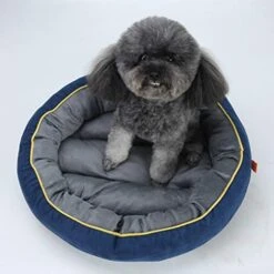 SENERY Warm Thicken Fleece Dogs Bed Round Pet Lounger Cushion For Small Medium Large Dogs Winter Cat Kennel Puppy Mats