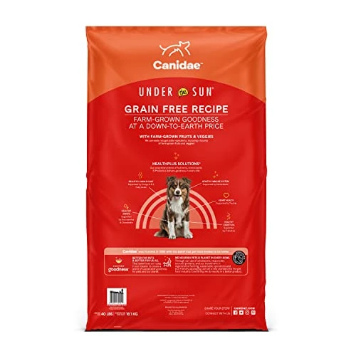 Canidae Under The Sun Premium Dry Dog Food For Puppies, Adults And Senior Dogs, Lamb Recipe, 40 Pounds, Grain Free 2 Canidae Under The Sun Premium Dry Dog Food For Puppies, Adults And Senior Dogs, Lamb Recipe, 40 Pounds, Grain Free - Image 2