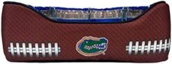 NCAA Florida Gators Stadium Dog Bed, Pet Pillow Bed For Dogs, Sporty Football Dog Bed And Lounge Cushion -Zoomie Shop 41nHC2NfEcL. AC