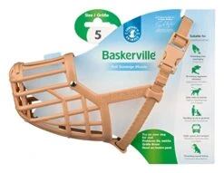 Safe BASKERVILLE ANTI SCAVENGE MUZZLE, Size 5, Dog Can Pant And Drink, Prevents Biting And Food Waste Scavenging, Ideal For Longer Nosed Dogs, Breathable Dog Training Muzzle For Medium Dogs 10 Safe BASKERVILLE ANTI SCAVENGE MUZZLE, Size 5, Dog Can Pant And Drink, Prevents Biting And Food Waste Scavenging, Ideal For Longer Nosed Dogs, Breathable Dog Training Muzzle For Medium Dogs -Zoomie Shop 41nHrCODVfL