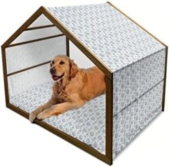Lunarable Pumpkin Wooden Dog House, Colorful Fruits Of The Autumn Halloween Vegetarian And Vegan Food Options, Outdoor & Indoor Portable Dog Kennel With Pillow And Cover, X-Large, Orange Green 26 Lunarable Pumpkin Wooden Dog House, Colorful Fruits Of The Autumn Halloween Vegetarian And Vegan Food Options, Outdoor & Indoor Portable Dog Kennel With Pillow And Cover, X-Large, Orange Green -Zoomie Shop 41noulBK L. AC 1