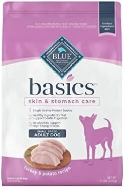Blue Buffalo Basics Skin & Stomach Care, Natural Adult Small Breed Dry Dog Food, Turkey & Potato 4-lb 13 Blue Buffalo Basics Skin & Stomach Care, Natural Adult Small Breed Dry Dog Food, Turkey & Potato 4-lb -Zoomie Shop 41npdLyETUL. AC