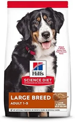 Hill's Science Diet Adult Large Breed Dry Dog Food- Shippable Frustration Free Packaging Box, Chicken & Barley Recipe, 35 Lb. Bag 16 Hill's Science Diet Adult Large Breed Dry Dog Food- Shippable Frustration Free Packaging Box, Chicken & Barley Recipe, 35 Lb. Bag -Zoomie Shop 41oBpH8wF9L. AC