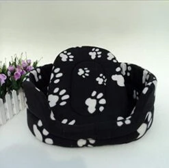 SENERY Black Color Pet Mat Dirt-Resistant Printed Palm Puppy Dog Mat Dog House Animal Care Luxury Pet Dog Bed 14 SENERY Black Color Pet Mat Dirt-Resistant Printed Palm Puppy Dog Mat Dog House Animal Care Luxury Pet Dog Bed -Zoomie Shop 41otJ22Rp7L. AC