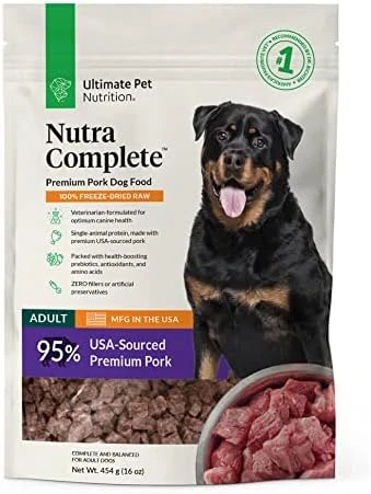 ULTIMATE PET NUTRITION Nutra Complete, 100% Freeze Dried Veterinarian Formulated Raw Dog Food With Antioxidants Prebiotics And Amino Acids, (Beef, 5 OZ) 7 ULTIMATE PET NUTRITION Nutra Complete, 100% Freeze Dried Veterinarian Formulated Raw Dog Food With Antioxidants Prebiotics And Amino Acids, (Beef, 5 OZ) - Image 7