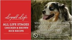 Loyall Life All Life Stages Chicken & Brown Rice Recipe Dog Food (20 Pounds) 9 Loyall Life All Life Stages Chicken & Brown Rice Recipe Dog Food (20 Pounds) -Zoomie Shop 41pASKqSIJL