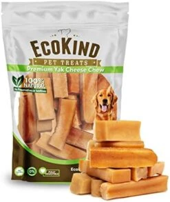 EcoKind Pet Treats Premium Gold Himalayan Yak Cheese Dog Chew, Gluten Free, Lactose Free, All Natural Chews For Small To Large Dogs | Keeps Dogs Busy & Enjoying, Indoors & Outdoor Use, 1 Lb. Bag -Zoomie Shop 41pvzTTRN5L. AC