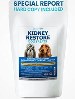 Kidney Restore Dog Treats: Restorative Dog Treats For Kidney Issues, Low Protein Dog Treats For Any Kidney Diet Dog Food, Special Renal Treats For Supporting Good Kidney Health For Dogs. Best Treat! -Zoomie Shop 41q02CeAONL. AC