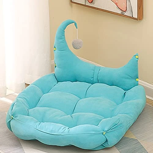 Dog Bed Cat Accessories Soft Sofa Pet Supplies Mat Cats Beds Washable And Breathable Puppy Nest (Small,Blue) 2 Dog Bed Cat Accessories Soft Sofa Pet Supplies Mat Cats Beds Washable And Breathable Puppy Nest (Small,Blue) - Image 2