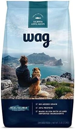 Amazon Brand - Wag Dry Dog Food Chicken & Lentil Recipe (24 Lb. Bag) 22 Amazon Brand - Wag Dry Dog Food Chicken & Lentil Recipe (24 Lb. Bag) -Zoomie Shop 41qX Q7N5HL. AC