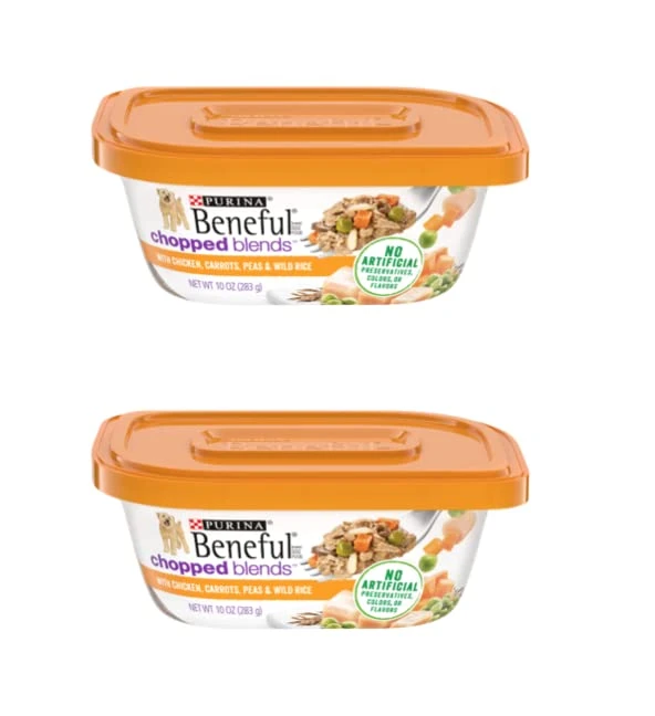Beneful Chopped Blends Wet Dog Food 10 Oz. Tub Combo Variety Bundle 4 Flavors 2 Of Each Flavors, Total Of 8 Tub With Healthier Paws Sticker!!! 4 Beneful Chopped Blends Wet Dog Food 10 Oz. Tub Combo Variety Bundle 4 Flavors 2 Of Each Flavors, Total Of 8 Tub With Healthier Paws Sticker!!! - Image 4