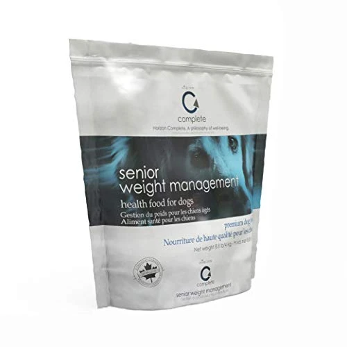 HORIZON PET NUTRITION Complete Whole Grain, Non GMO, Meat Dense Senior/Weight Management Dry Dog Food, 8.8 Lb Bag, (CS4) 1 HORIZON PET NUTRITION Complete Whole Grain, Non GMO, Meat Dense Senior/Weight Management Dry Dog Food, 8.8 Lb Bag, (CS4)