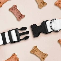 Large 'Sashimi Sushi Illustration Japan Food Cuisine' Dog Collar (PR00039278) -Zoomie Shop 41rWWRPYnhL 1