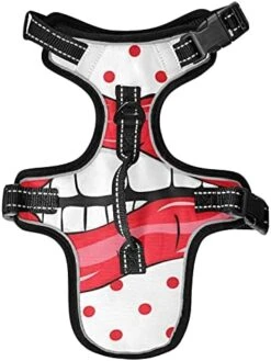 Poeticcity Seamless Colorful Japanese Food On White No Pull Vest Harness, Padded Reflective Adjustable Harnesses For Small To Large Dogs Cats With Leash Clips Easy Control Handle M -Zoomie Shop 41sK8CcfUjL. AC