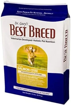 Best Breed Dr. Gary's Coldwater Recipe Slow-Cooked In USA, Natural Dry Dog Food For All Breeds And Sizes, 13lbs. -Zoomie Shop 41sT2PwX 0L. AC