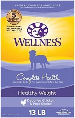 Wellness Complete Health Dry Dog Food With Grains, Made In USA With Real Meat & Natural Ingredients, All Breeds, Adult Dogs (Lamb & Barley, 30-lb) – With Nutrients For Immune, Skin, & Coat Support 29 Wellness Complete Health Dry Dog Food With Grains, Made In USA With Real Meat & Natural Ingredients, All Breeds, Adult Dogs (Lamb & Barley, 30-lb) – With Nutrients For Immune, Skin, & Coat Support -Zoomie Shop 41syZaPndDL. AC
