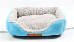 SENERY Winter Cute Pet Dog Bed Comfortable Soft Cotton Style Pet Nest Hand Wash Durable Cat Warm Kennel -Zoomie Shop 41t awKBfdL. AC