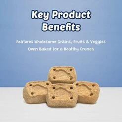 Blue Buffalo Health Bars Mini Natural Crunchy Dog Treats Biscuits, Apple & Yogurt 32-oz Box -Zoomie Shop 41tM9DQUeFL