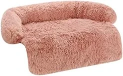 PINGPING Pet Sofa Cover With Soft Neck Universal Pet Furniture Cover Sofa Bed Cover Plush Dog Bed Etc. Suitable For Dogs And Cats Washable Pet Bed Mat Cedar Wren House (Orange, S) -Zoomie Shop 41tVDZyrlnL. AC 2