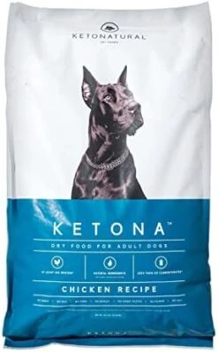 Ketona Chicken Recipe Adult Dry Dog Food, Natural, Low Carb (only 5%), High Protein (46%), Grain-Free, The Nutrition Of A Raw Diet With The Cost And Convenience Of A Kibble; 4.2lb 13 Ketona Chicken Recipe Adult Dry Dog Food, Natural, Low Carb (only 5%), High Protein (46%), Grain-Free, The Nutrition Of A Raw Diet With The Cost And Convenience Of A Kibble; 4.2lb -Zoomie Shop 41u FkObdPL. AC