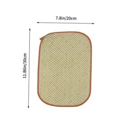 Mipcase 6 Pcs Rabbit Mat Chinchilla Chew Toys Kitten Toys Chinchilla Bedding Dog Cooling Mat Cooling Rabbit Grass Mat Rabbit Cooling Pad Cooling Grass Mat Manual Bed Linings Hamster Pad -Zoomie Shop 41u5e4emCfL