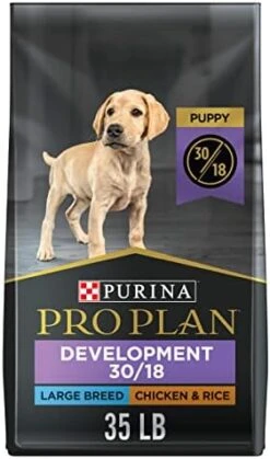 Purina Pro Plan Puppy Large Breed Sport Development 30/18 High Protein Puppy Food - 18 Lb. Bag -Zoomie Shop 41uYwXv4FsL. AC