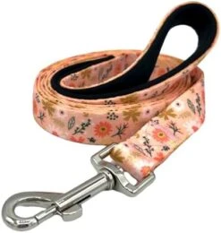 Aloha Dog Co Dog Collar Tropical Floral Hawaii Personalized Soft Comfortable Adjustable Basic Collars For Small Medium Large Dogs Walking Running Training (Medium, Donut) -Zoomie Shop 41v5ZUGINsL. AC