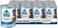 Blue Buffalo Baby BLUE Healthy Growth Formula Grain Free High Protein, Natural Puppy Wet Dog Food, Turkey And Potato Recipe 12.5-oz Cans (Pack Of 12) 10 Blue Buffalo Baby BLUE Healthy Growth Formula Grain Free High Protein, Natural Puppy Wet Dog Food, Turkey And Potato Recipe 12.5-oz Cans (Pack Of 12) -Zoomie Shop 41vDemlV6bL. AC