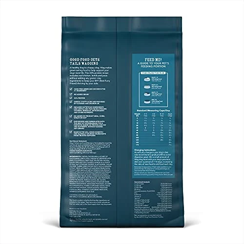 Amazon Brand - Wag Dry Dog Food Chicken & Lentil Recipe (24 Lb. Bag) 1 Amazon Brand - Wag Dry Dog Food Chicken & Lentil Recipe (24 Lb. Bag)