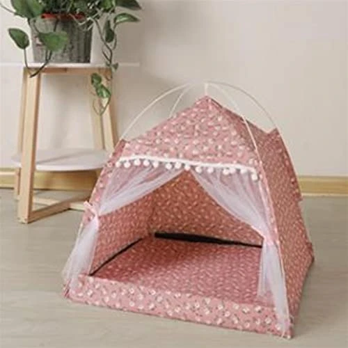 LEFEDA Pet Bed Pet Tent Bed For Cat House Cozy Pet Products Accessories Nest Comfy Calming Cat Beds For Small Dogs Tent Hammock Pets Supplies (Color : Q) 2 LEFEDA Pet Bed Pet Tent Bed For Cat House Cozy Pet Products Accessories Nest Comfy Calming Cat Beds For Small Dogs Tent Hammock Pets Supplies (Color : Q) - Image 2