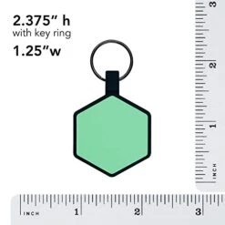 Besties Pets Salt And Sun Ocean Customized Silicone Pet ID Name Tags For Collars - Silent And Jingle Free - Ships Fast From California- Custom Designs For Dogs And Cats - Personalized - Laser Engraved -Zoomie Shop 41xC9kUzIXL