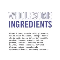 Three Dog Bakery Skillet Bites With Eggs, Bacon, Cheese, And Spinach, Soft-Baked Premium Dog Treats, 3 Pound Bag, Brown (320055) -Zoomie Shop 41xVlm3i5ZL