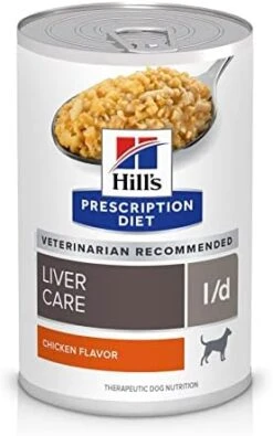 Hill's Prescription Diet L/d Liver Care Chicken Flavor Dry Dog Food, Veterinary Diet, 17.6 Lb. Bag, White 12 Hill's Prescription Diet L/d Liver Care Chicken Flavor Dry Dog Food, Veterinary Diet, 17.6 Lb. Bag, White -Zoomie Shop 41xncrHHk0L. AC