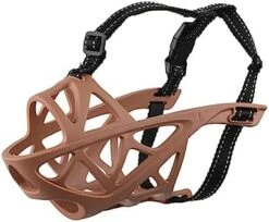 Anti-Licking Anti-Biting Anti-Eating, Breathable And Adjustable Dog Muzzle -Zoomie Shop 41yETdgx6ZL. AC