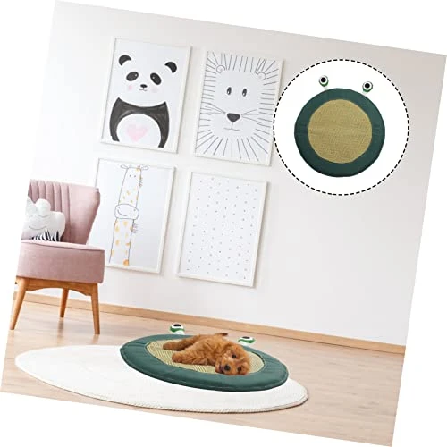 BCOATH Floor Dogs Straw Summer Kitten House Home Animal Area Cushion For Pet Sleeping Cat Cooling Breathable Puppy Pig Rug Indoor Rattan Tear- Pad Grass Tear-Resistant Bed Rest Pet Mat 2 BCOATH Floor Dogs Straw Summer Kitten House Home Animal Area Cushion For Pet Sleeping Cat Cooling Breathable Puppy Pig Rug Indoor Rattan Tear- Pad Grass Tear-Resistant Bed Rest Pet Mat - Image 2