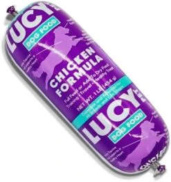 Lucy Pet Products Chicken Formula Dog Food Rolls, 2.75oz/36 Count Box (100600072) -Zoomie Shop 41yhFoilkTL. AC