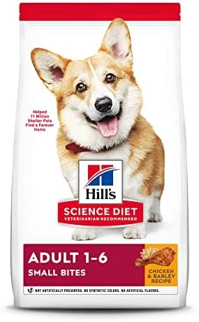 Hill's Science Diet Dry Dog Food, Adult, Small Bites, Lamb Meal & Brown Rice Recipe, 4.5 Lb. Bag 6 Hill's Science Diet Dry Dog Food, Adult, Small Bites, Lamb Meal & Brown Rice Recipe, 4.5 Lb. Bag - Image 6