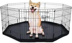 36" Wide Hexagonal Dog Pen Urine Pad Dog Urine Pad Puppy Pad, [PLAYPEN Not Included!] Reusable Whelping Playpen Crate Reusable Washable Pet Mattress Pads Pet Training Pads For Playpen, Crate, Kennel -Zoomie Shop 41zvro ZOdL. AC