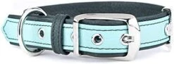 MyFamily Adjustable Dog Collar In Genuine Italian Made Leather, White Bronze Metallic Finish, Comfortable And Durable, Handmade, Florence Collection -Zoomie Shop 41zz6gYTWbL. AC