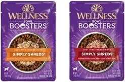 Wellness Bowl Boosters Simply Shreds Variety Pack, 2.8 Ounce Pouch (Pack Of 12) -Zoomie Shop 51 NfOmgn7L. AC