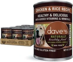 Dave's Pet Food Wet Dog Food (Liver & Beef), Made In USA Naturally Healthy Canned Dog Food, Added Vitamins & Minerals, Wheat & Gluten-Free, 13.2 Oz Cans (Case Of 12) 15 Dave's Pet Food Wet Dog Food (Liver & Beef), Made In USA Naturally Healthy Canned Dog Food, Added Vitamins & Minerals, Wheat & Gluten-Free, 13.2 Oz Cans (Case Of 12) -Zoomie Shop 51 nt0FO2uL. AC