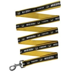 NCAA PET Leash Missouri Tigers Dog Leash, Medium Collegiate Team Leash For Dogs & Cats. A Sporty, Shiny & Colorful Cat Leash & Dog Leash Licensed By The College