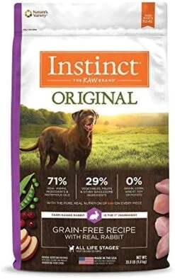 Instinct Original Grain Free Recipe With Real Chicken Natural Dry Dog Food, 4 Lb. Bag 23 Instinct Original Grain Free Recipe With Real Chicken Natural Dry Dog Food, 4 Lb. Bag -Zoomie Shop 5104bEXT8QL. AC