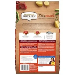 Rachael Ray Nutrish Zero Grain Dry Dog Food, Beef, Potato & Bison Recipe, 3.75 Pounds -Zoomie Shop 510HenijF5L