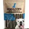Amazing Dog Treats - Lamb Tripe Sticks For Dogs (10pcs) - Natural Green Tripe Dog Treats - No Hide - Grass Fed Lamb Snacks For Dogs